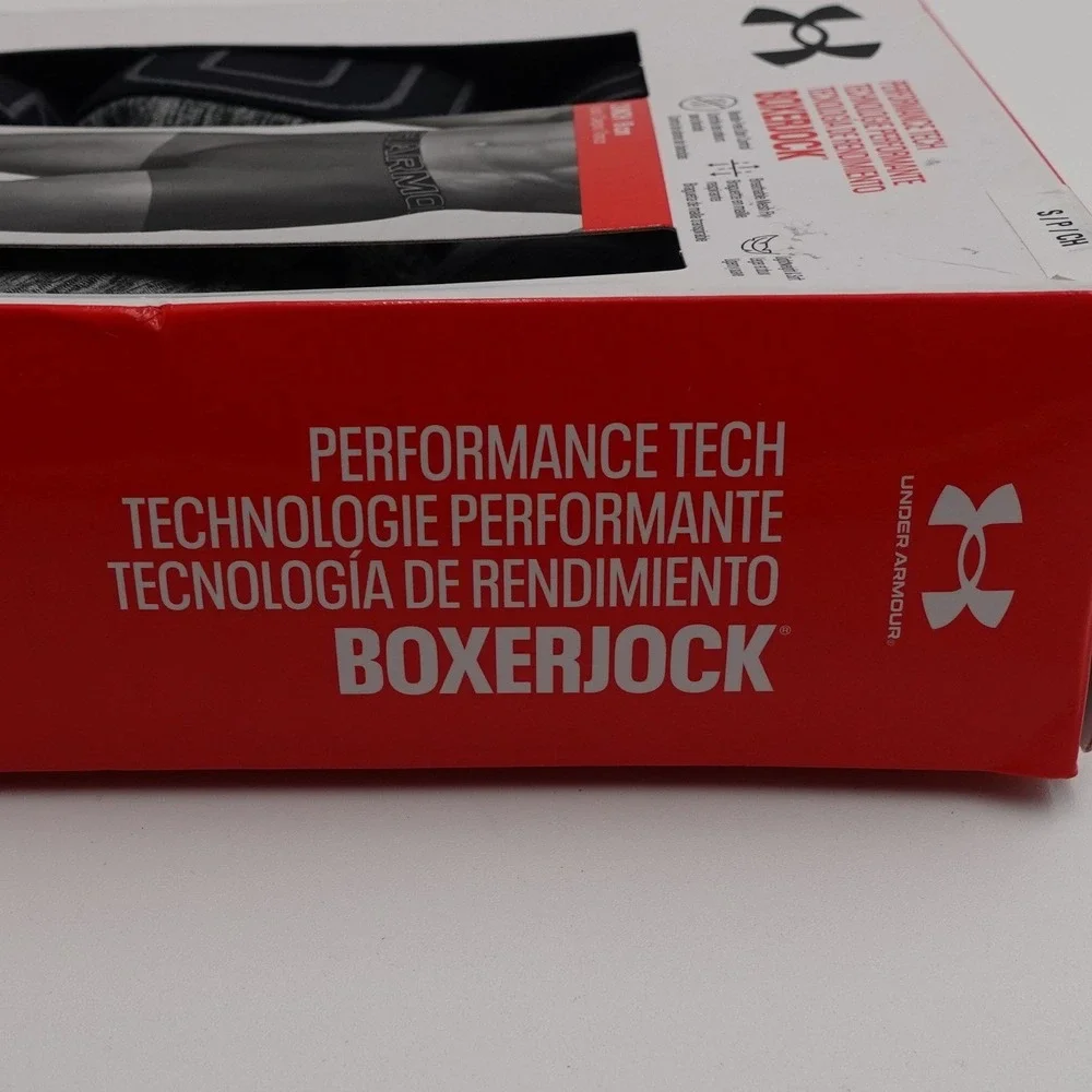 Under Armour Boxerjock Trunk Men's Small Multicolor 3-Pack 3in Performance Tech